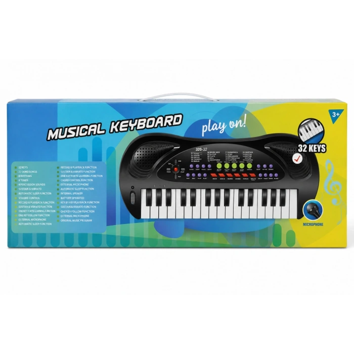 99000 NessiWorld- 32 Tuşlu Mikrofonlu Org / +3 yaş