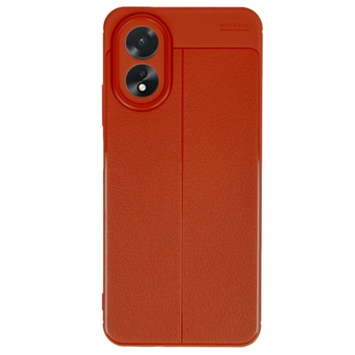 Oppo A38 Kılıf Auto Focus Kapak - Kırmızı