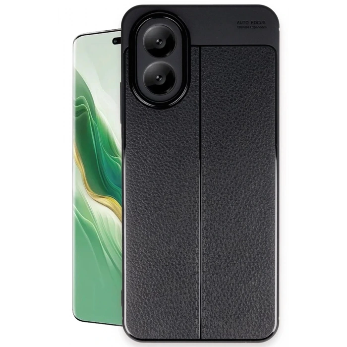 Oppo A38 Kılıf Auto Focus Kapak - Siyah