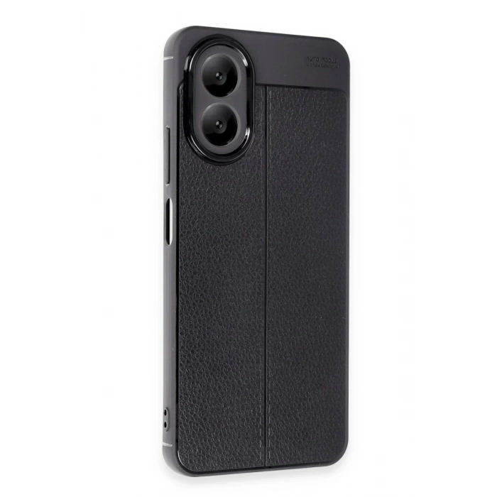Oppo A38 Kılıf Auto Focus Kapak - Siyah