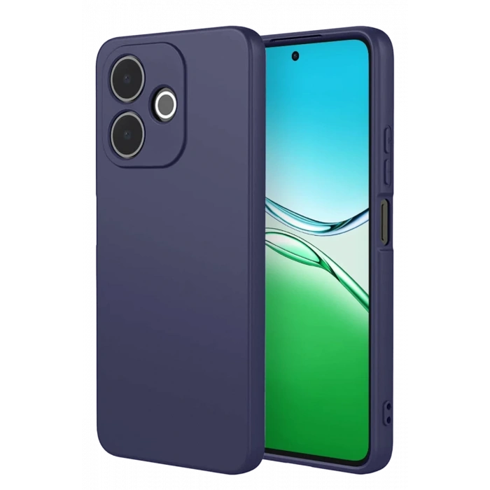 Oppo A5 Pro 4G First Silikon - Lacivert