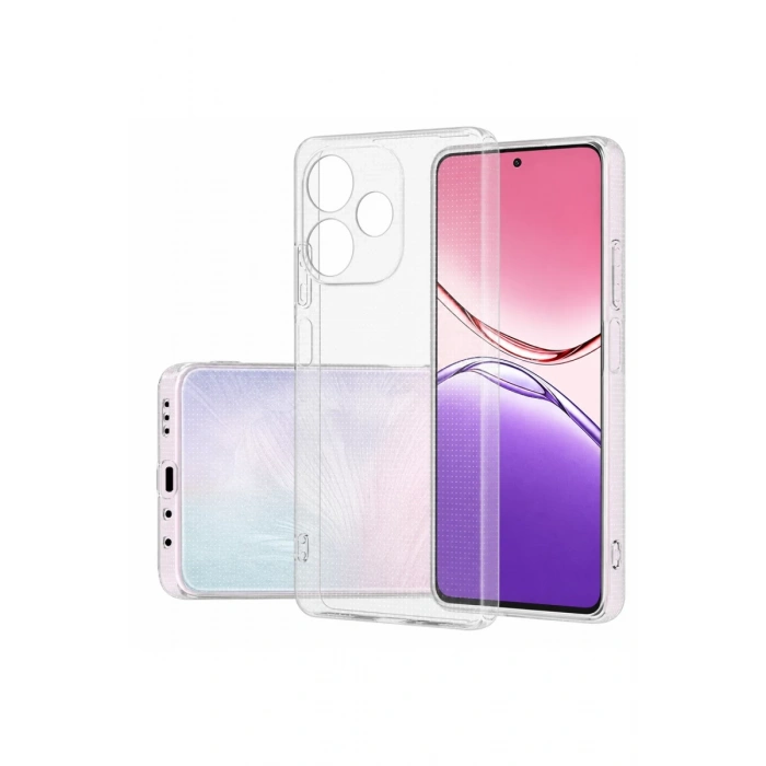 Oppo A5 Pro 4G Kılıf Lüx Şeffaf Silikon