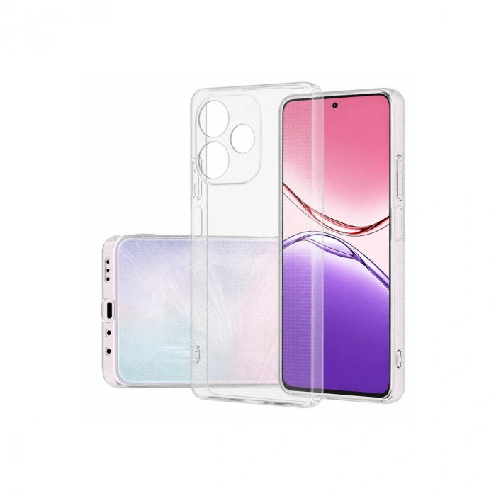 Oppo A5 Pro 4G Kılıf Lüx Şeffaf Silikon