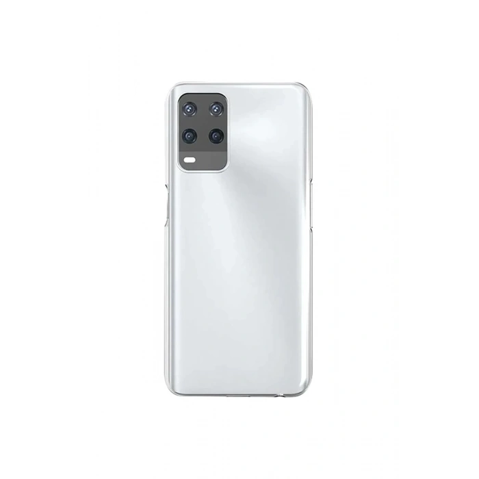 Oppo A54 4G Kılıf Deluxe 2mm Şeffaf Silikon - Şeffaf