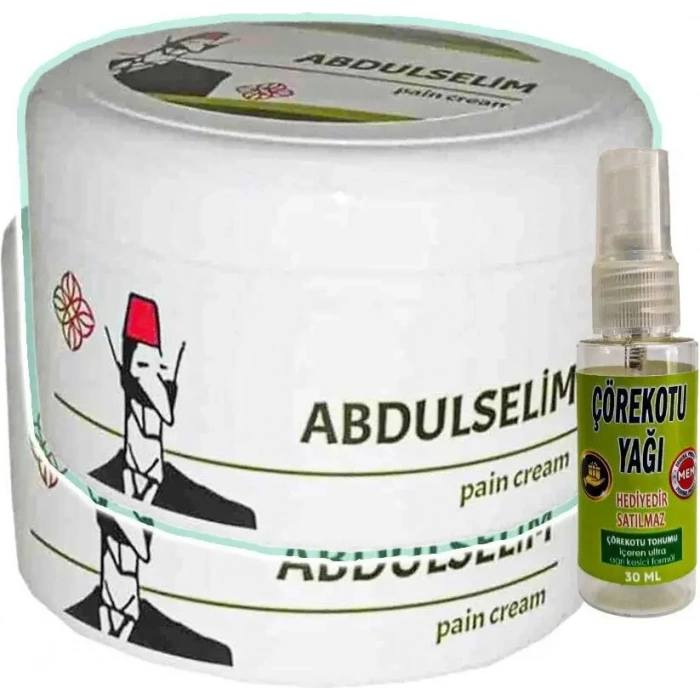 Abdülselim Masaj Bakım Kremi 2X200 Ml+Çörek Otu Yağ ile