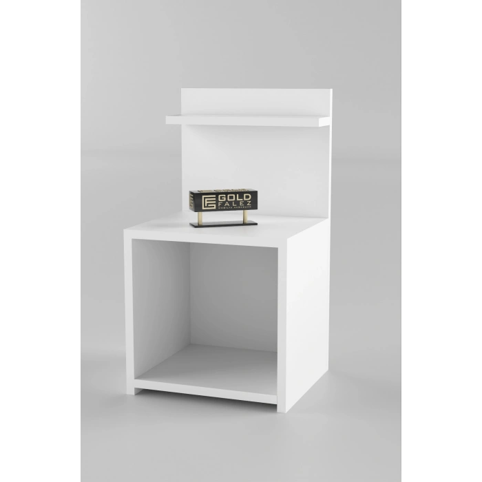 Açık Raflı Komodin Beyaz 63 cm