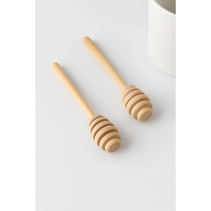 Ahşap Bal Kaşığı Seti 2?li 16,5 cm