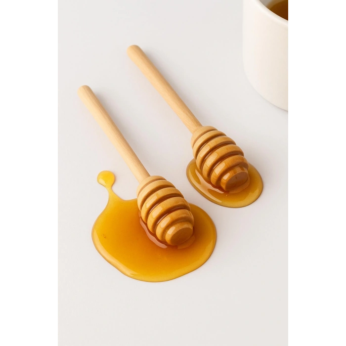 Ahşap Bal Kaşığı Seti 2?li 16,5 cm