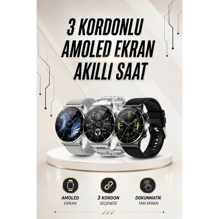 Akıllı Saat Arama Cevaplama Müzik Dinleme Gps Takibi