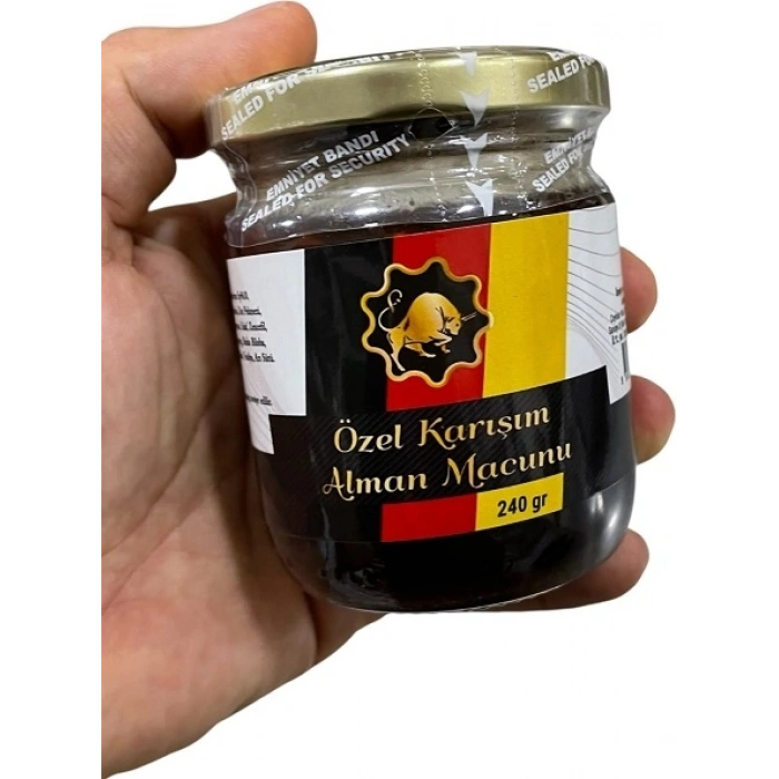 Alman Macunu 240 gr Özel Içerik