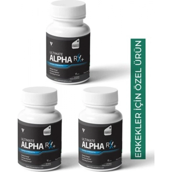 Alpha Rx Erkeklere Çok Özel 30 Lu x 3 Adet