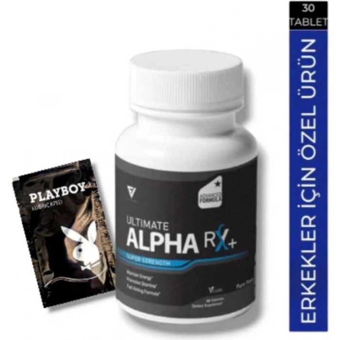 Alpha Rx Ultimate Erkeklere Özel Ürün  30 Lu Mucizevi Jel Hediye