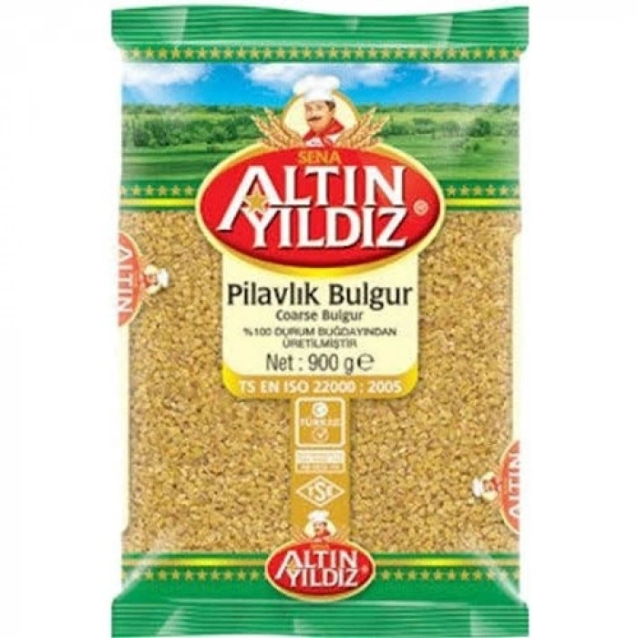 ALTIN YILDIZ PİLAVLIK BULGUR 900 GR
