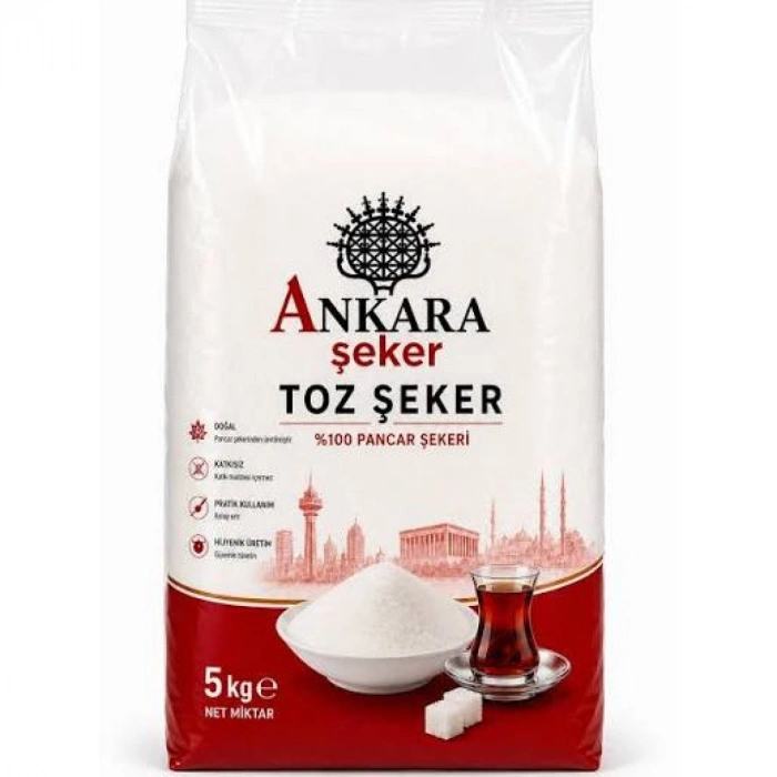 ANKARA TOZ ŞEKER 5 KG