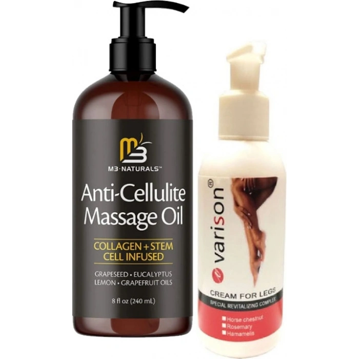 Anti-Cellulite Massage Oil 240 ml  + Varison Varislerinize 120 ml Krem