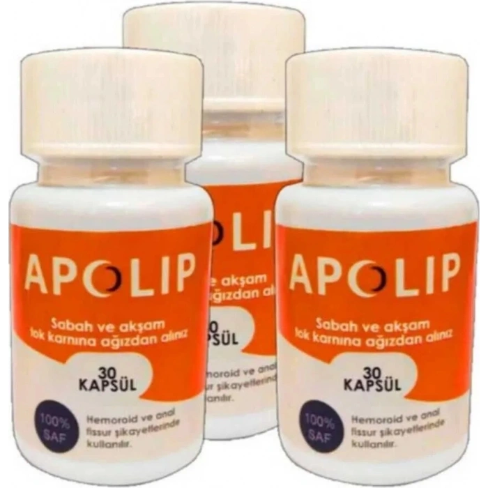 Apolip Hemo 30lu x 3 Adet