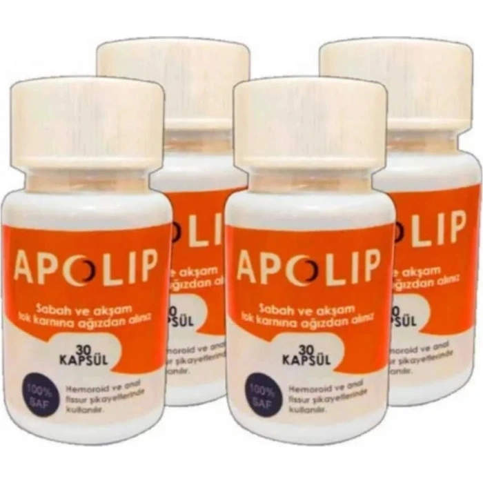Apolip Hemo 30lu x 4 Adet