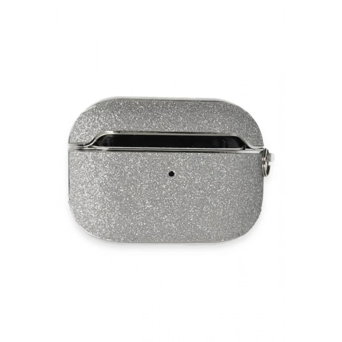 Apple Airpods 3 (3.nesil) Spell Simli Kılıf - Gümüş