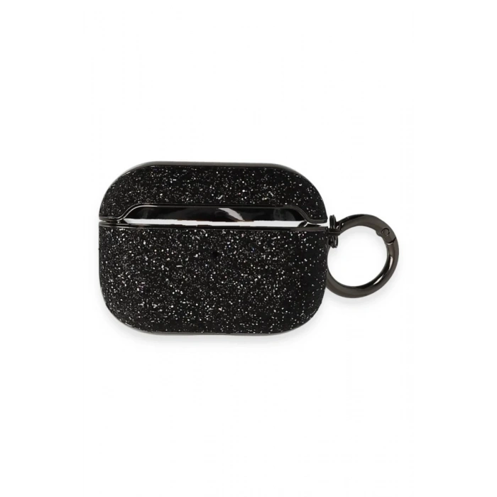 Apple Airpods Pro (1.nesil) Spell Simli Kılıf - Siyah