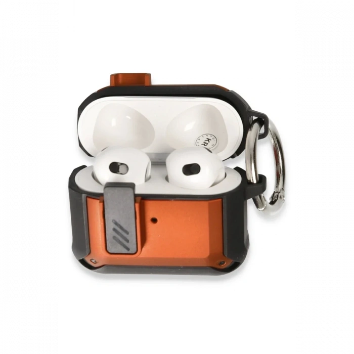 Apple Airpods Pro 2 (2.nesil) Truva Kılıf - Turuncu