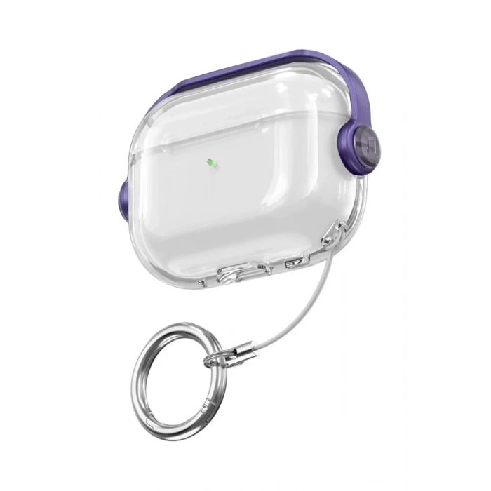 Apple Airpods Pro 3 (3.nesil) Tema Kılıf - Mor