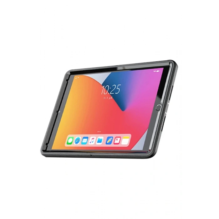 Apple iPad 10.2 (7.nesil) Kılıf Hand Strap Tablet Kılıfı - Siyah