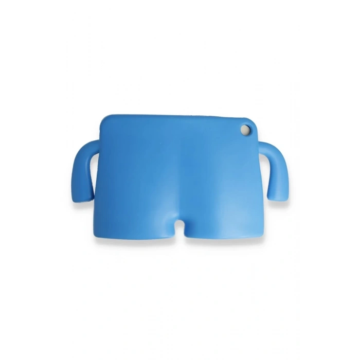 Apple iPad Pro 11 (2021) Kılıf Karakter Tablet Silikon - Mavi