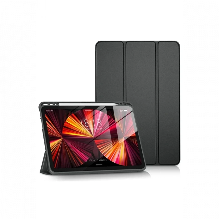 Apple iPad Pro 11 (2024) Kılıf Tablet Smart Kılıf - Siyah