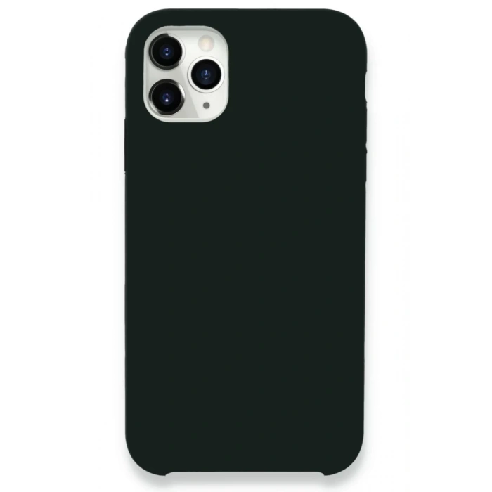 Apple iPhone 11 Pro Kılıf Lansman Legant Silikon - Koyu Yeşil