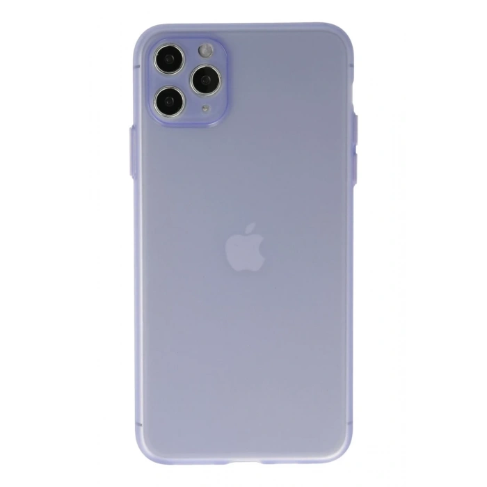 Apple iPhone 11 Pro Max Uyumlu Kılıf Puma Silikon - Mor