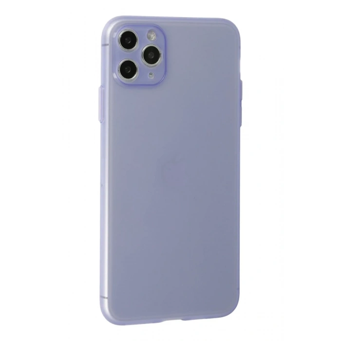 Apple iPhone 11 Pro Max Uyumlu Kılıf Puma Silikon - Mor