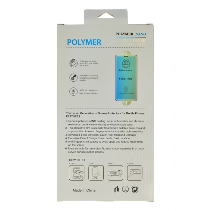 Apple iPhone 11 Pro Max Uyumlu Polymer Nano Ekran Koruyucu