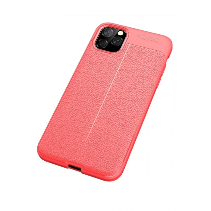 Apple iPhone 11 Pro Uyumlu Kılıf Auto Focus Kapak - Kırmızı