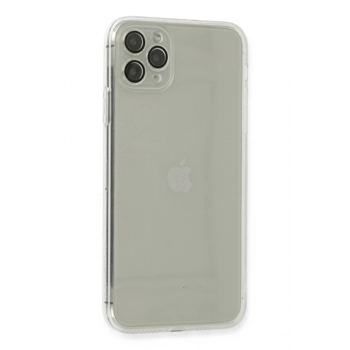 Apple iPhone 11 Pro Uyumlu Kılıf Fly Lens Silikon - Şeffaf
