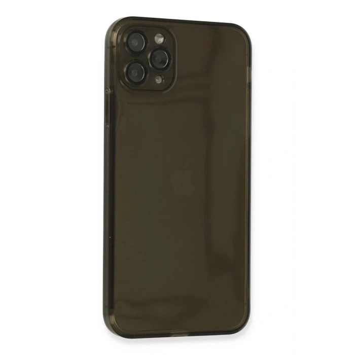 Apple iPhone 11 Pro Uyumlu Kılıf Fly Lens Silikon - Siyah