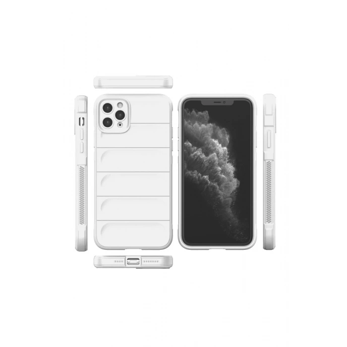 Apple iPhone 11 Pro Uyumlu Kılıf Optimum Silikon - Krem