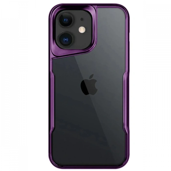 Apple iPhone 11 Uyumlu Kılıf Boyi Silikon Kapak - Derin Mor
