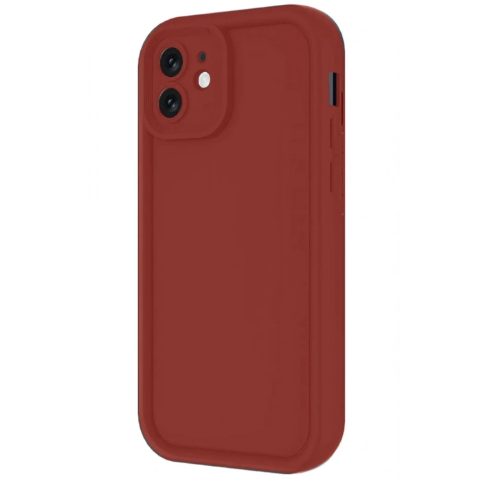 Apple iPhone 11 Uyumlu Kılıf Viera Silikon - Bordo