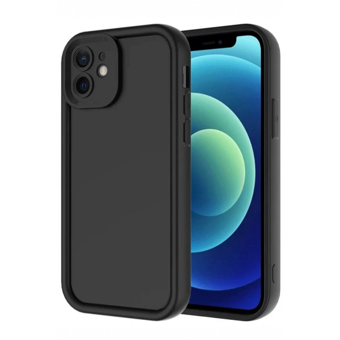 Apple iPhone 11 Uyumlu Kılıf Viera Silikon - Siyah