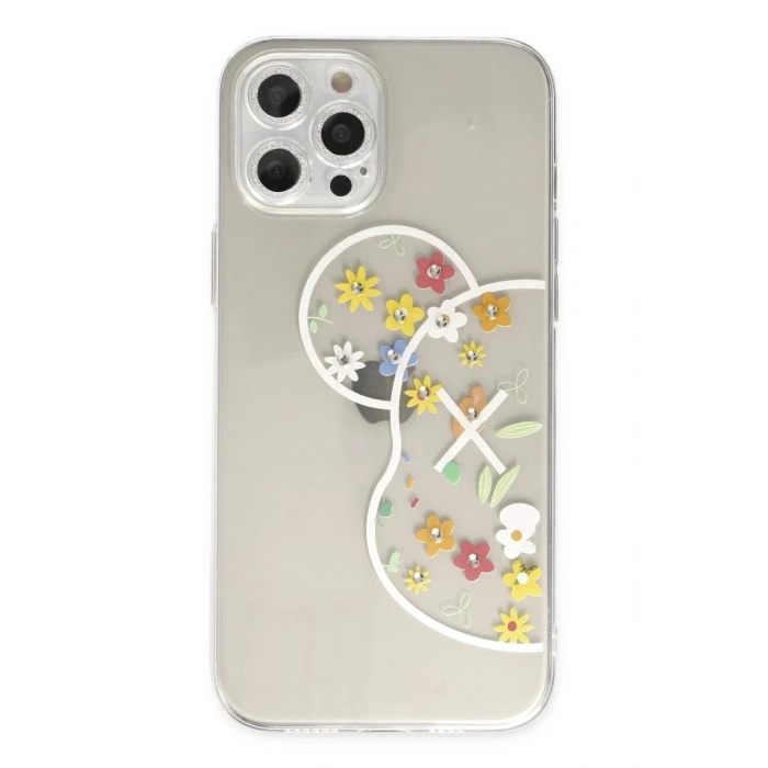 Apple iPhone 12 Pro Max Uyumlu Kılıf Lucky Silikon - Lucky 5