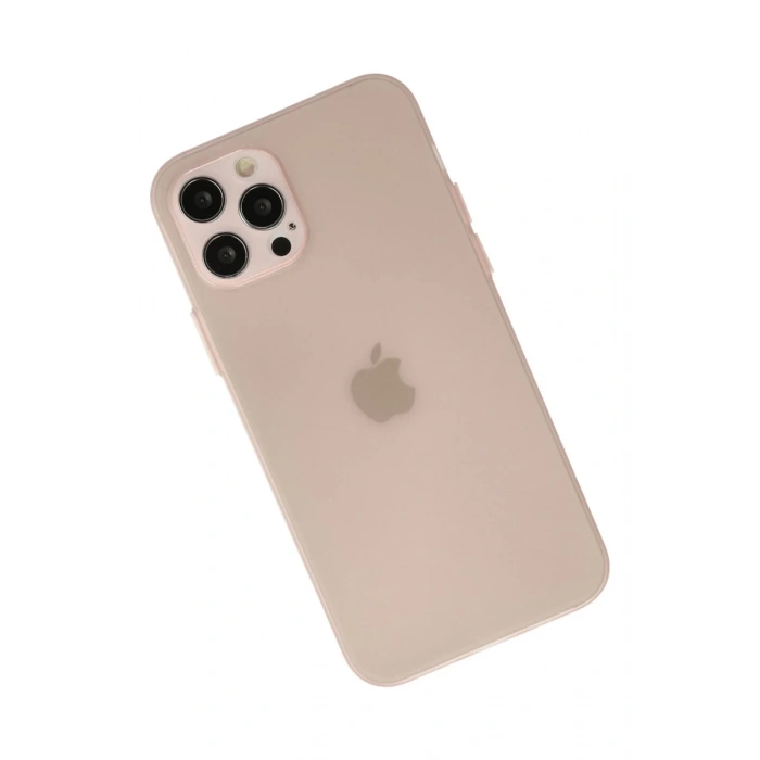 Apple iPhone 12 Pro Max Uyumlu Kılıf Puma Silikon - Pembe
