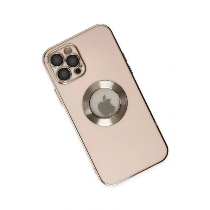 Apple iPhone 12 Pro Max Uyumlu Kılıf Store Silikon - Pembe