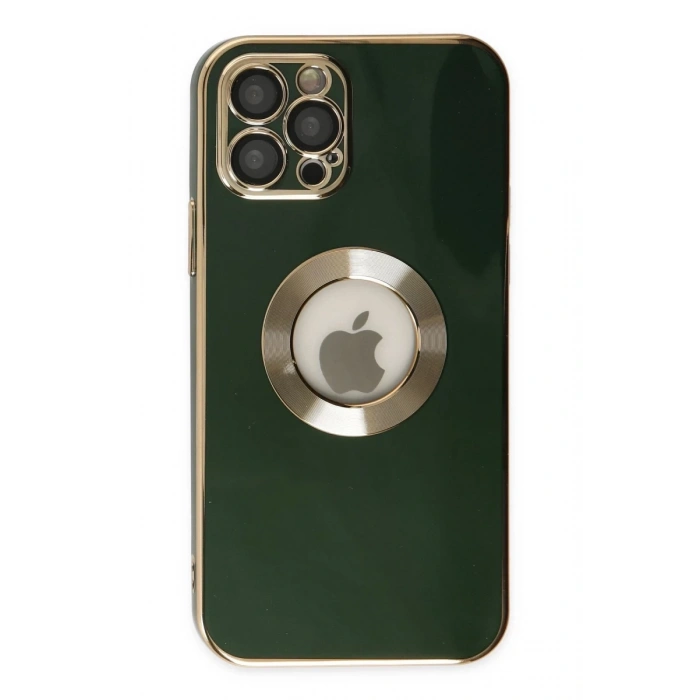 Apple iPhone 12 Pro Max Uyumlu Kılıf Store Silikon - Yeşil