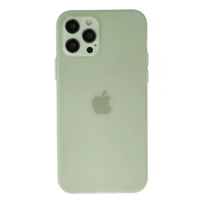 Apple iPhone 12 Pro Uyumlu Kılıf Puma Silikon - Açık Yeşil