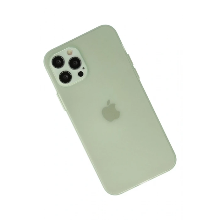 Apple iPhone 12 Pro Uyumlu Kılıf Puma Silikon - Açık Yeşil