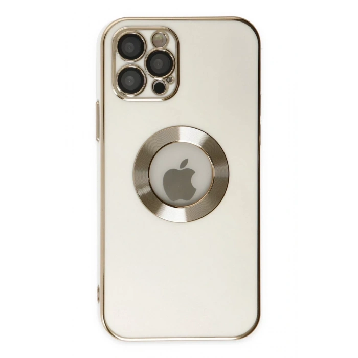 Apple iPhone 12 Pro Uyumlu Kılıf Store Silikon - Beyaz