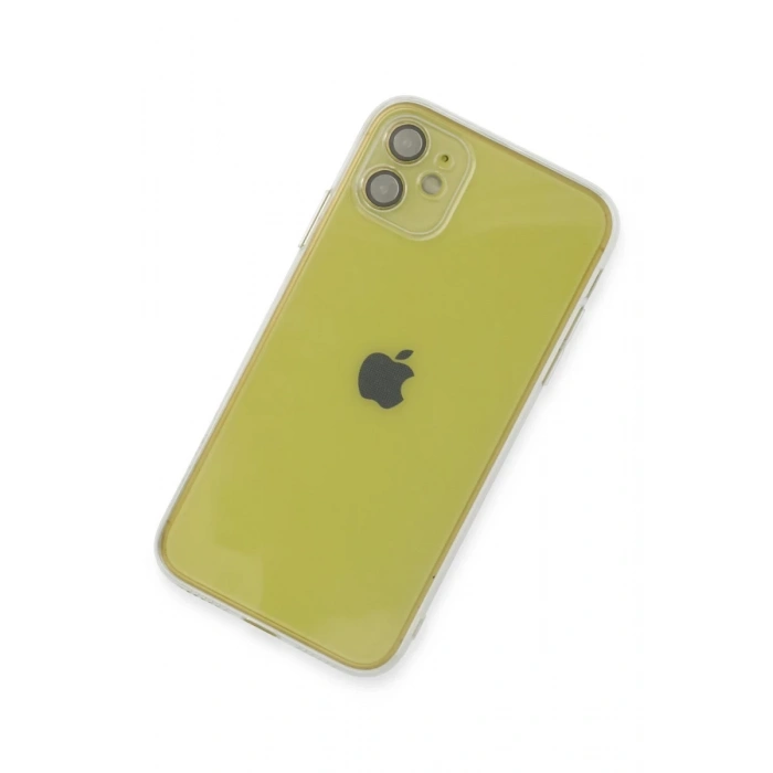 Apple iPhone 12 Uyumlu Kılıf Fly Lens Silikon - Şeffaf