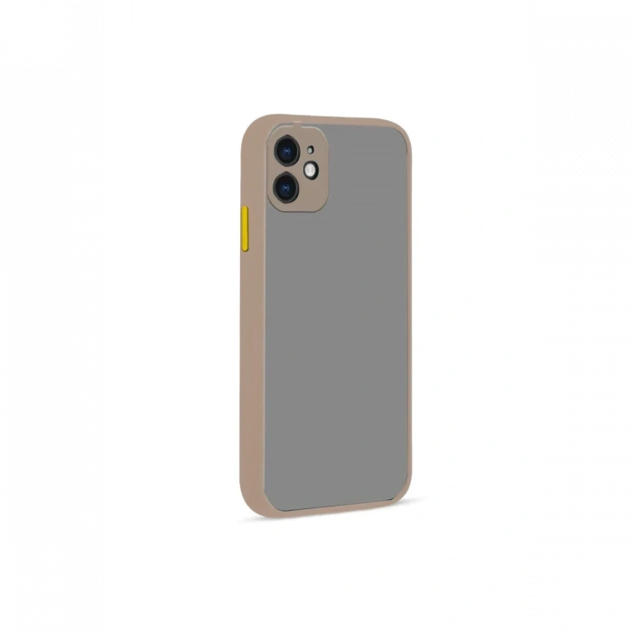 Apple iPhone 12 Uyumlu Kılıf Montreal Silikon Kapak - Pembe