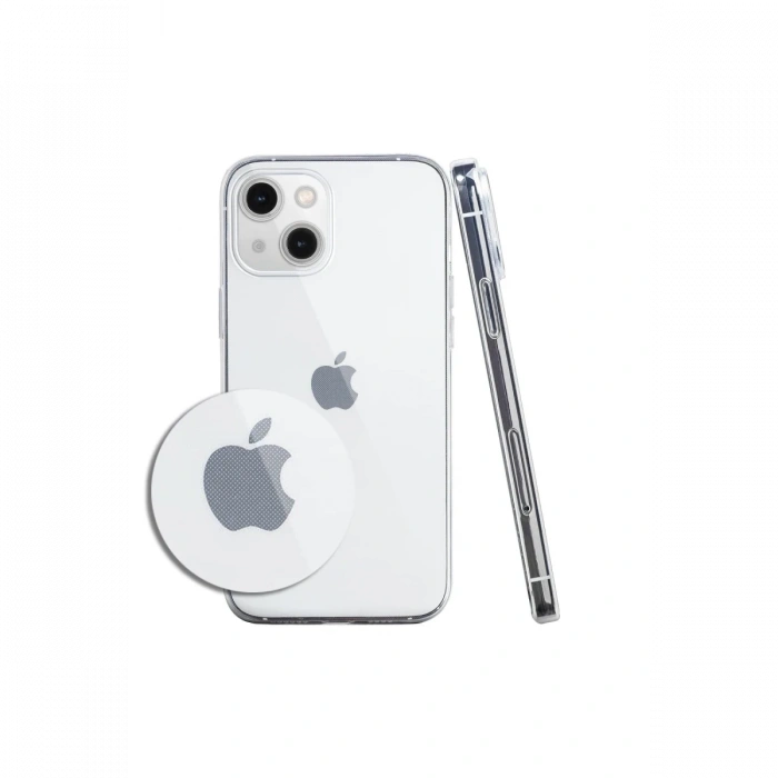 Apple iPhone 13 Mini Uyumlu Kılıf Lüx Şeffaf Silikon