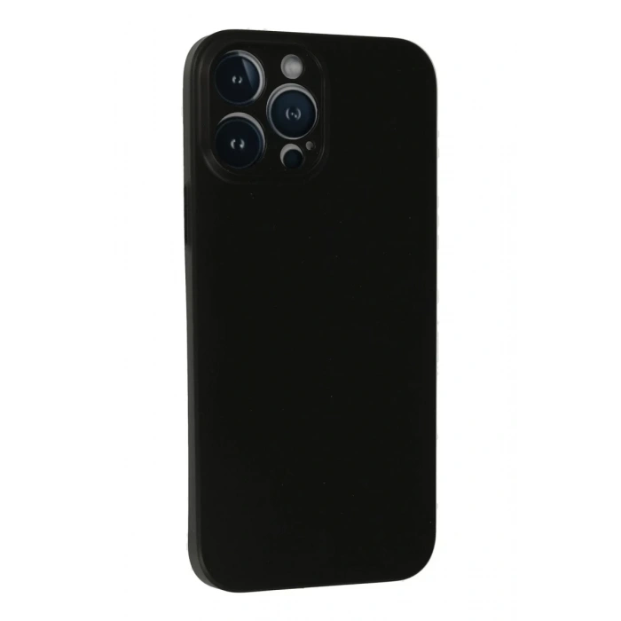 Apple iPhone 13 Pro Max Uyumlu Kılıf PP Ultra İnce Kapak - Siyah